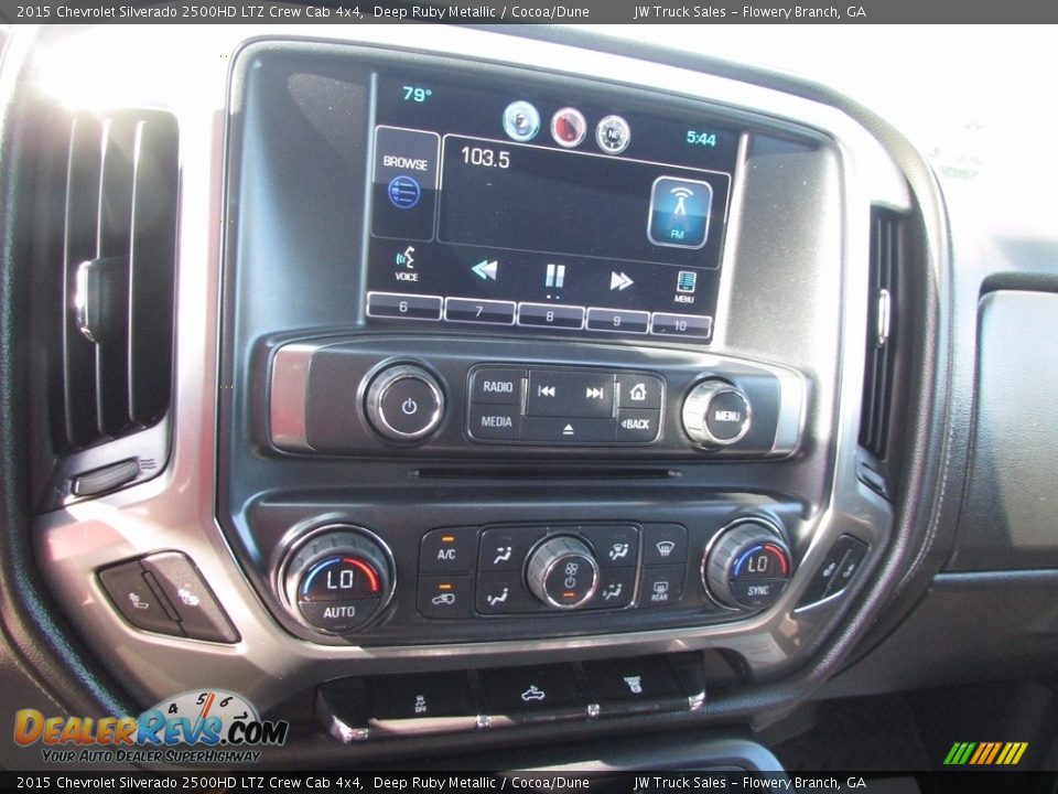 2015 Chevrolet Silverado 2500HD LTZ Crew Cab 4x4 Deep Ruby Metallic / Cocoa/Dune Photo #16