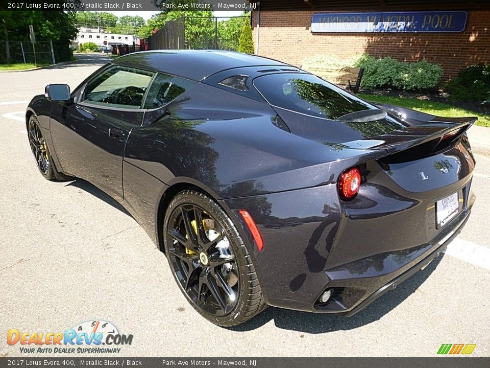 2017 Lotus Evora 400 Metallic Black / Black Photo #3
