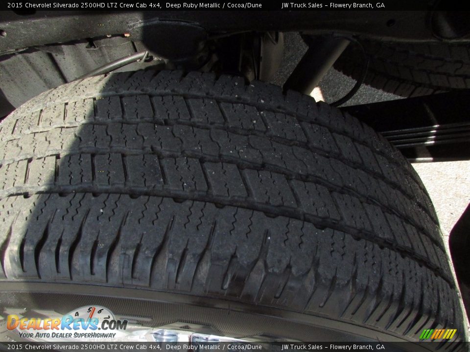 2015 Chevrolet Silverado 2500HD LTZ Crew Cab 4x4 Deep Ruby Metallic / Cocoa/Dune Photo #32
