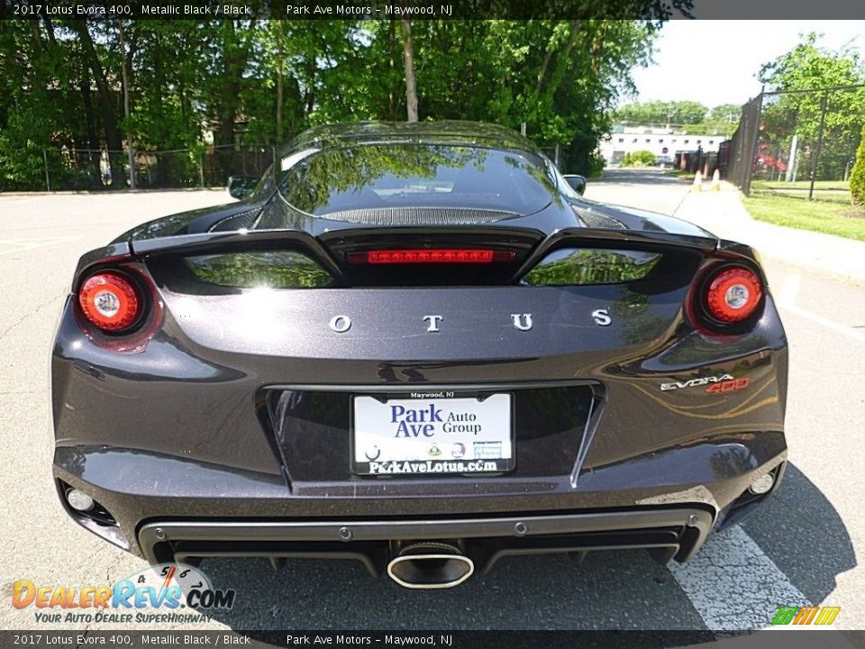 2017 Lotus Evora 400 Metallic Black / Black Photo #4