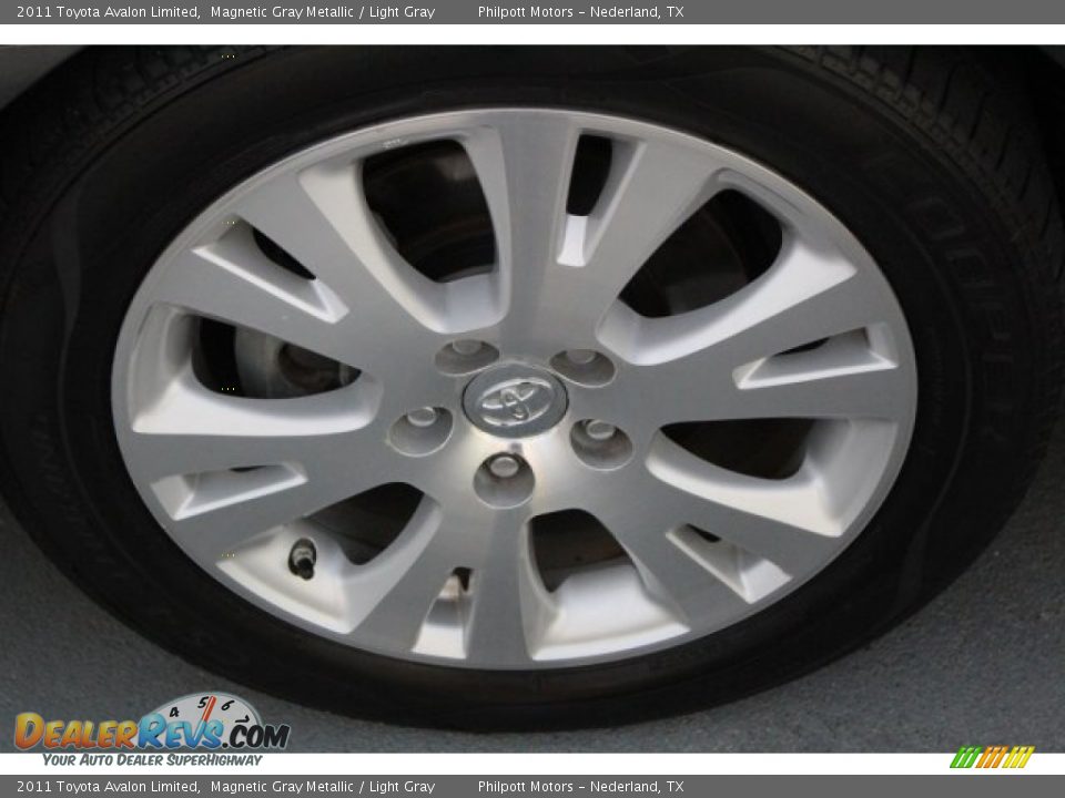 2011 Toyota Avalon Limited Magnetic Gray Metallic / Light Gray Photo #4