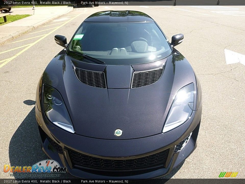 2017 Lotus Evora 400 Metallic Black / Black Photo #9