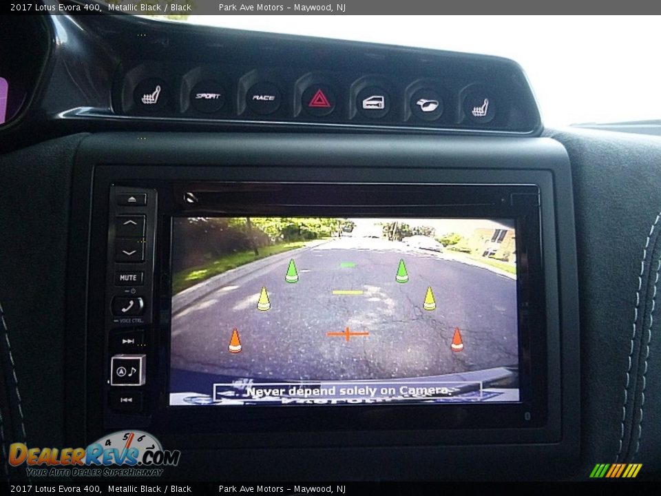 2017 Lotus Evora 400 Metallic Black / Black Photo #24