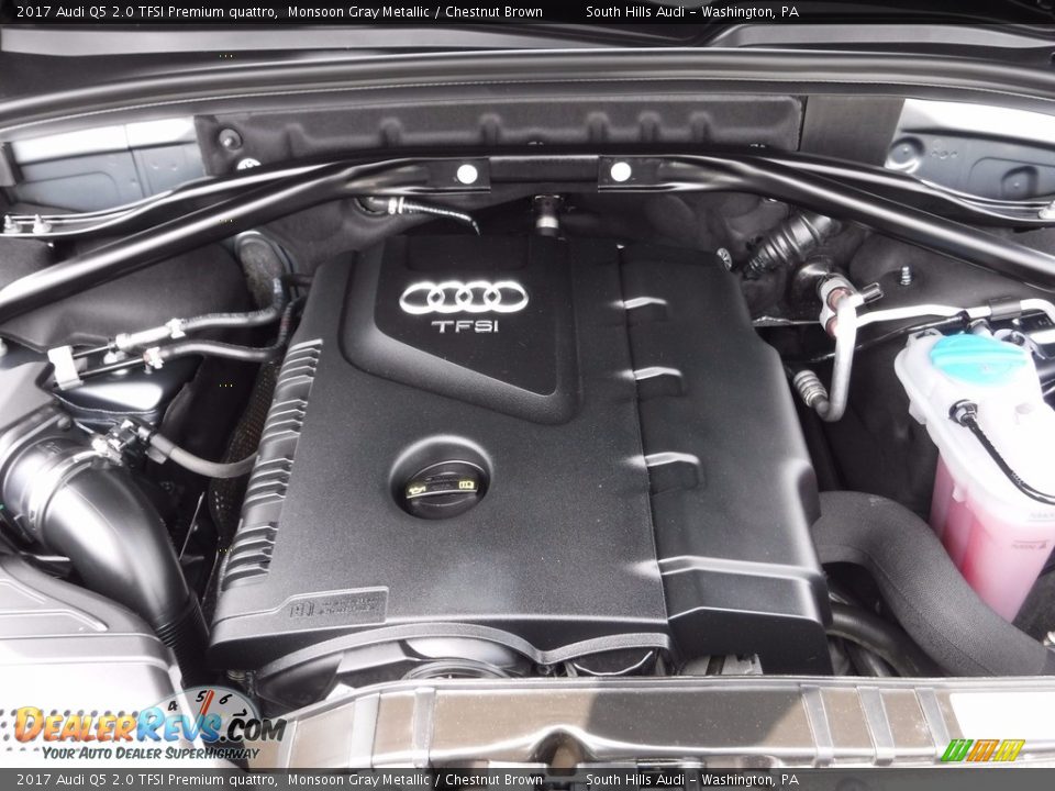 2017 Audi Q5 2.0 TFSI Premium quattro 2.0 Liter Turbocharged TFSI DOHC 16-Valve VVT 4 Cylinder Engine Photo #16