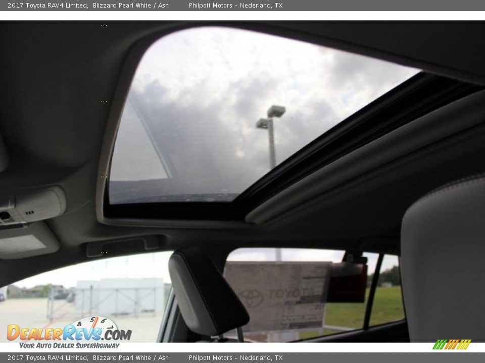 2017 Toyota RAV4 Limited Blizzard Pearl White / Ash Photo #20