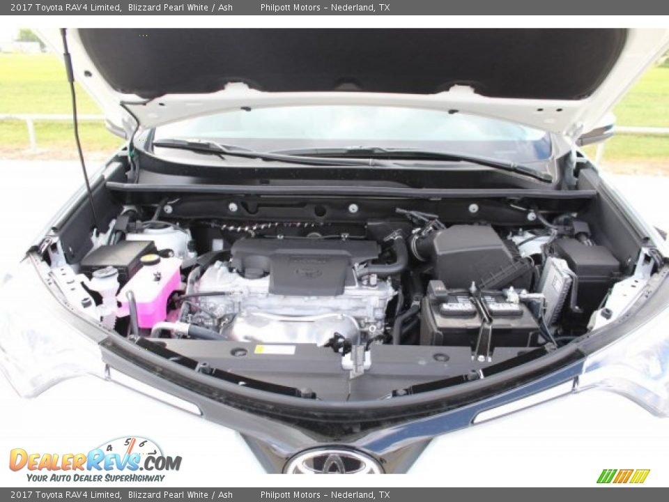 2017 Toyota RAV4 Limited Blizzard Pearl White / Ash Photo #27