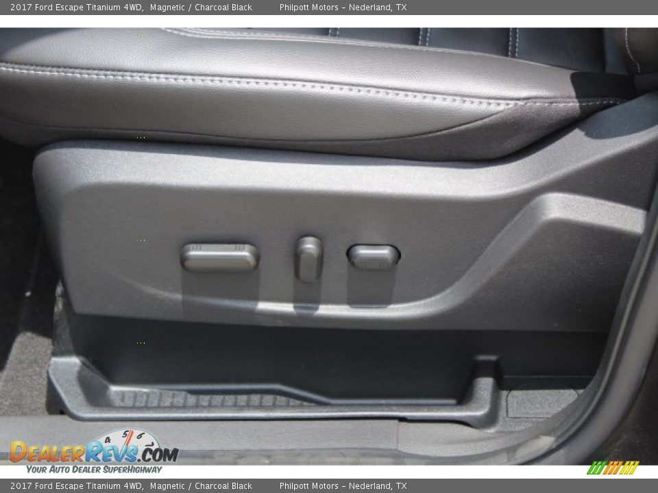 2017 Ford Escape Titanium 4WD Magnetic / Charcoal Black Photo #11