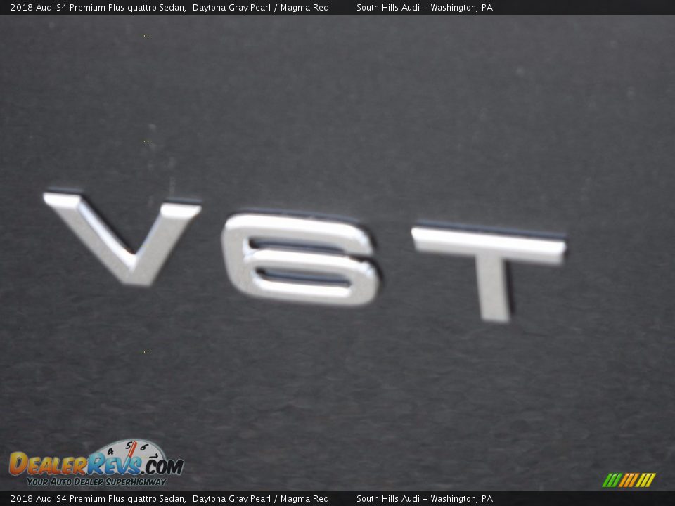 2018 Audi S4 Premium Plus quattro Sedan Daytona Gray Pearl / Magma Red Photo #7