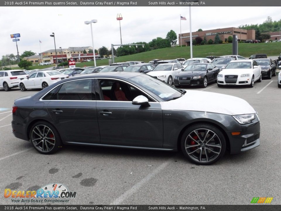 Daytona Gray Pearl 2018 Audi S4 Premium Plus quattro Sedan Photo #12