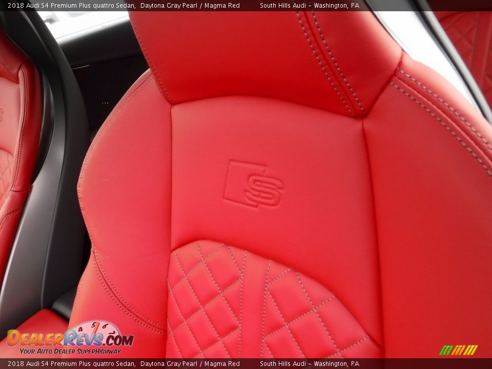 Front Seat of 2018 Audi S4 Premium Plus quattro Sedan Photo #23