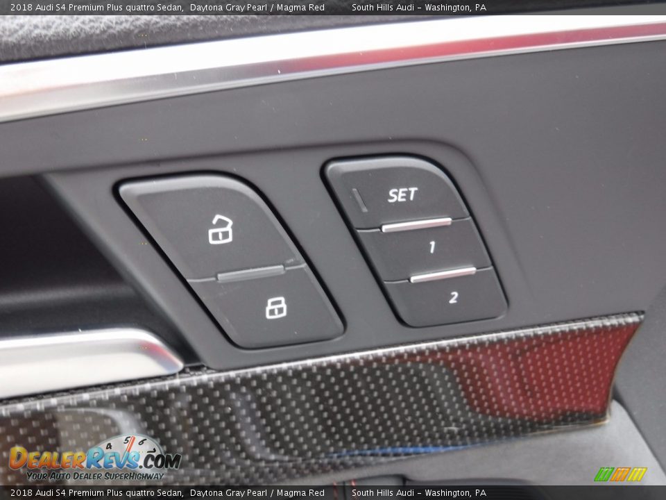 Controls of 2018 Audi S4 Premium Plus quattro Sedan Photo #26