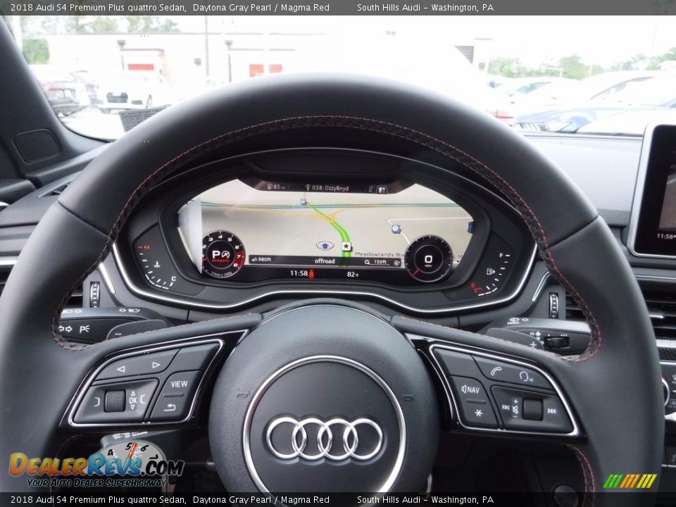 Navigation of 2018 Audi S4 Premium Plus quattro Sedan Photo #33