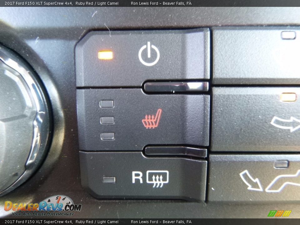 2017 Ford F150 XLT SuperCrew 4x4 Ruby Red / Light Camel Photo #18