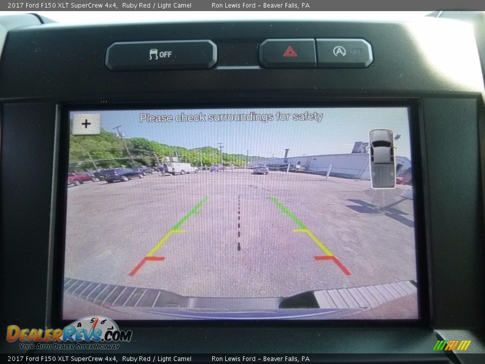 2017 Ford F150 XLT SuperCrew 4x4 Ruby Red / Light Camel Photo #19
