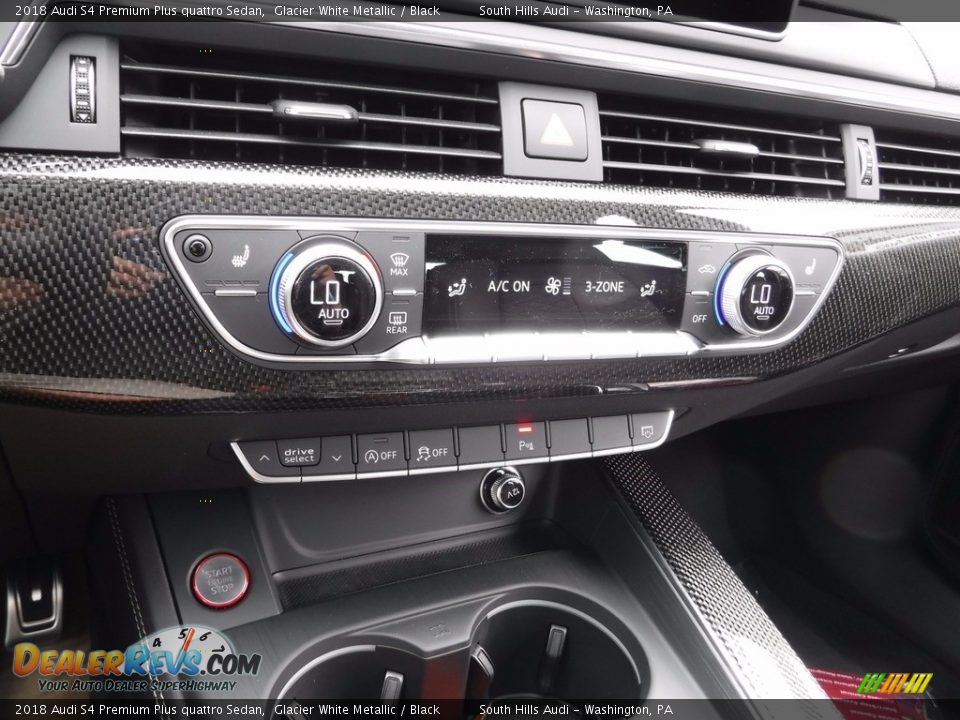 Controls of 2018 Audi S4 Premium Plus quattro Sedan Photo #26