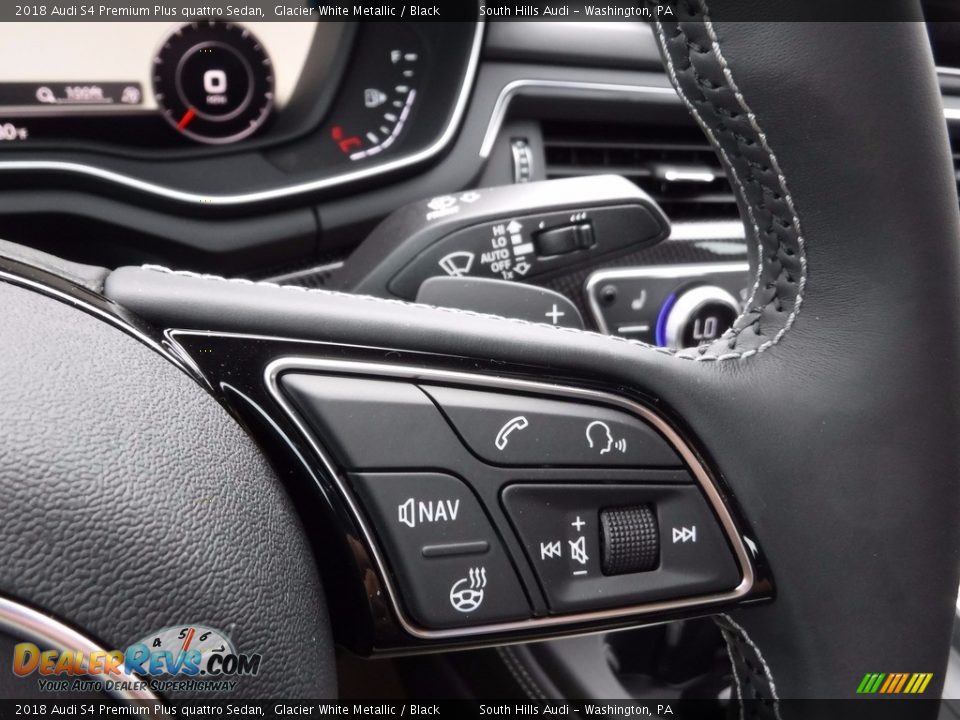 Controls of 2018 Audi S4 Premium Plus quattro Sedan Photo #31
