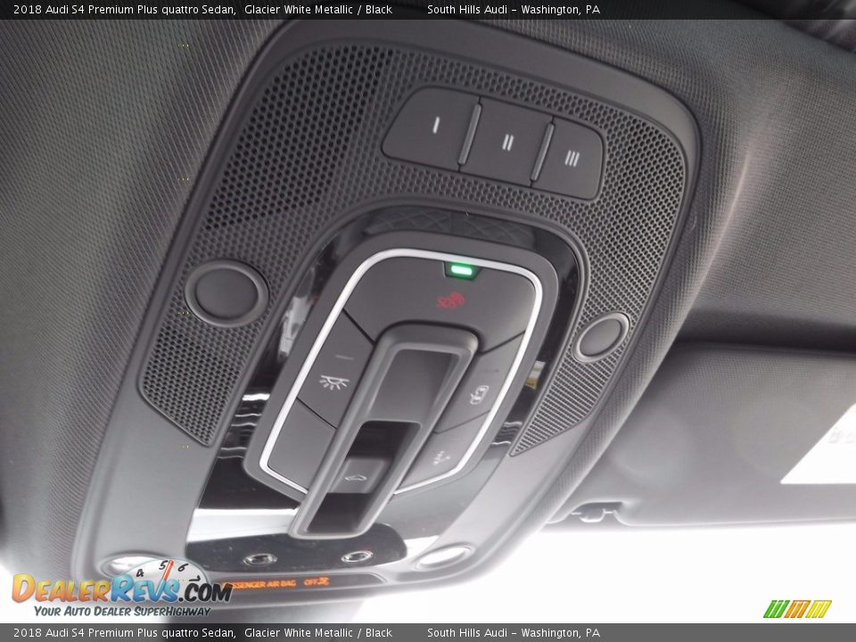 Controls of 2018 Audi S4 Premium Plus quattro Sedan Photo #33