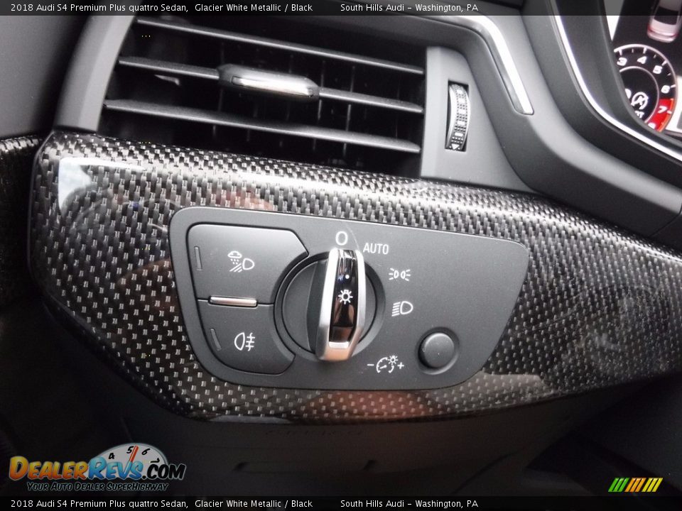 Controls of 2018 Audi S4 Premium Plus quattro Sedan Photo #35