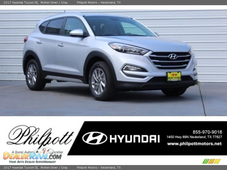 2017 Hyundai Tucson SE Molten Silver / Gray Photo #1
