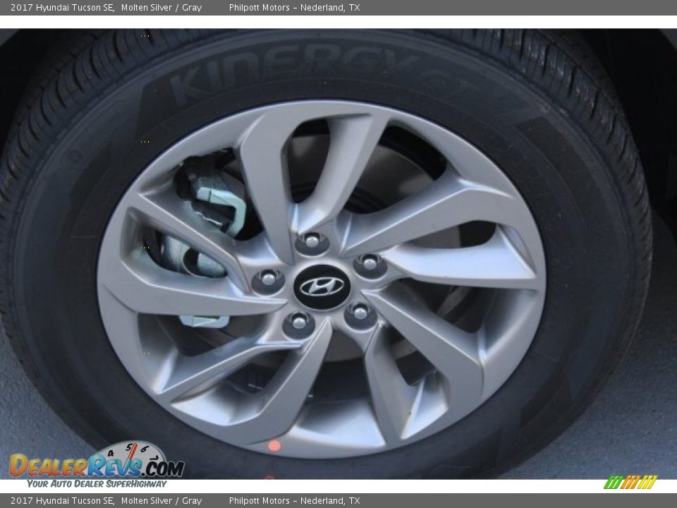 2017 Hyundai Tucson SE Molten Silver / Gray Photo #4