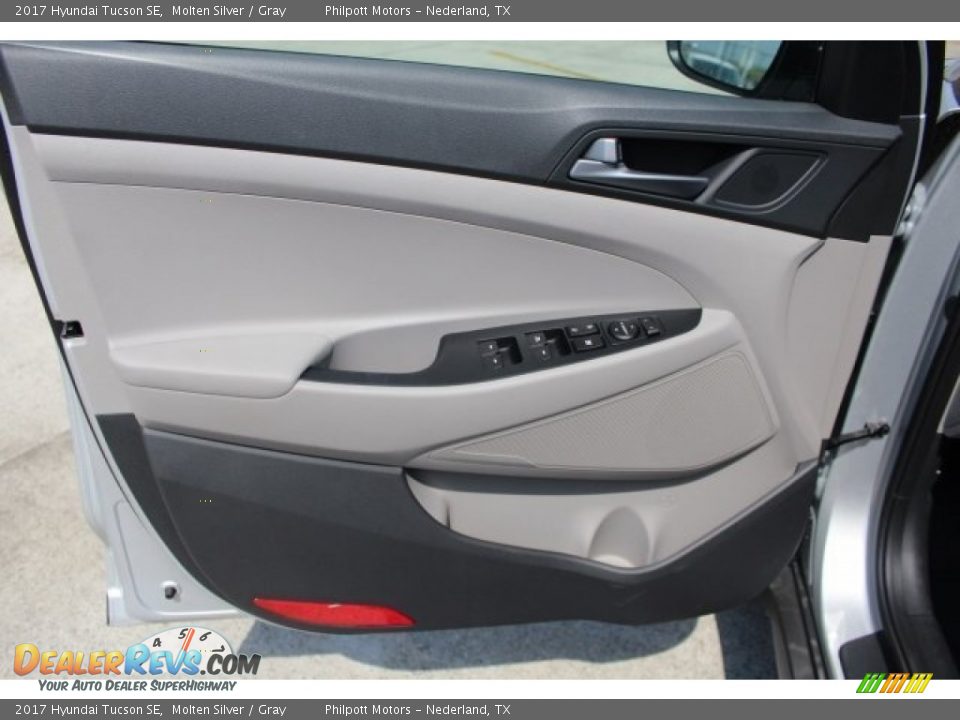 2017 Hyundai Tucson SE Molten Silver / Gray Photo #7