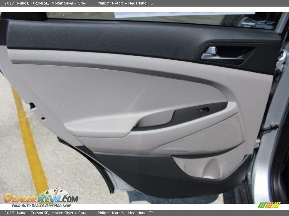 2017 Hyundai Tucson SE Molten Silver / Gray Photo #18