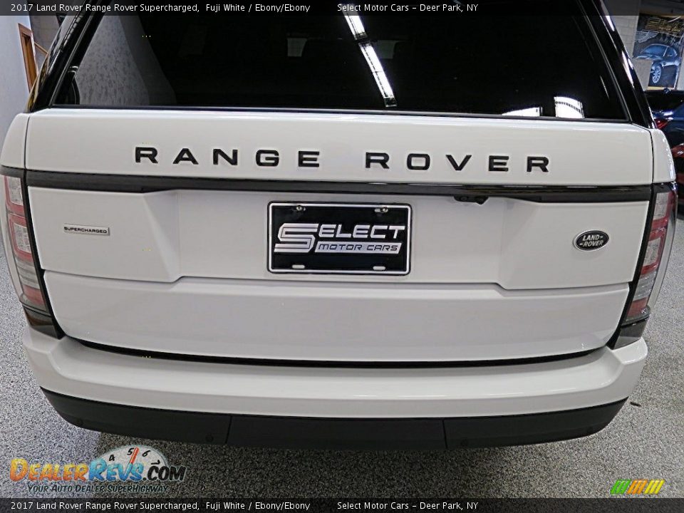 2017 Land Rover Range Rover Supercharged Fuji White / Ebony/Ebony Photo #5