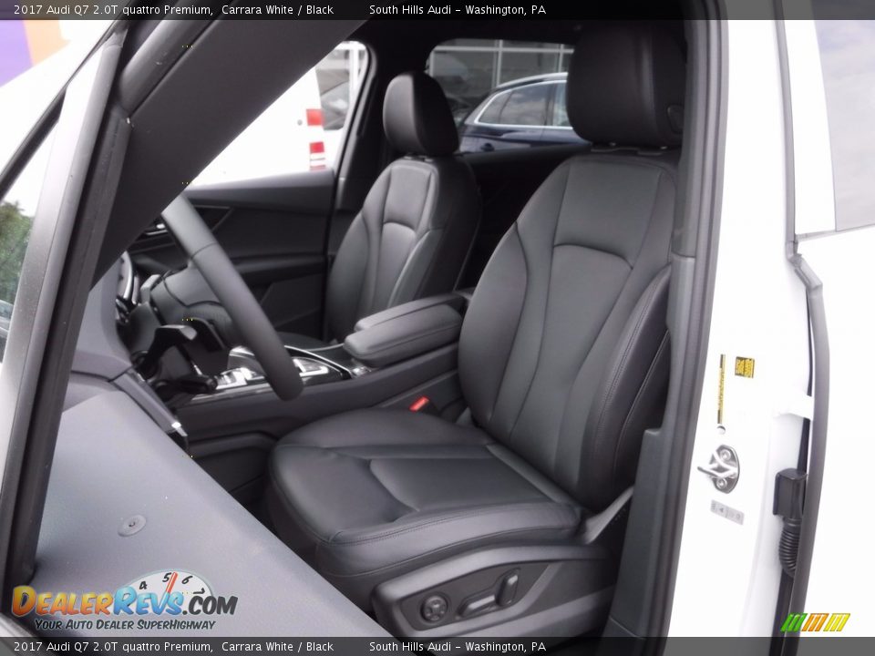 Front Seat of 2017 Audi Q7 2.0T quattro Premium Photo #16