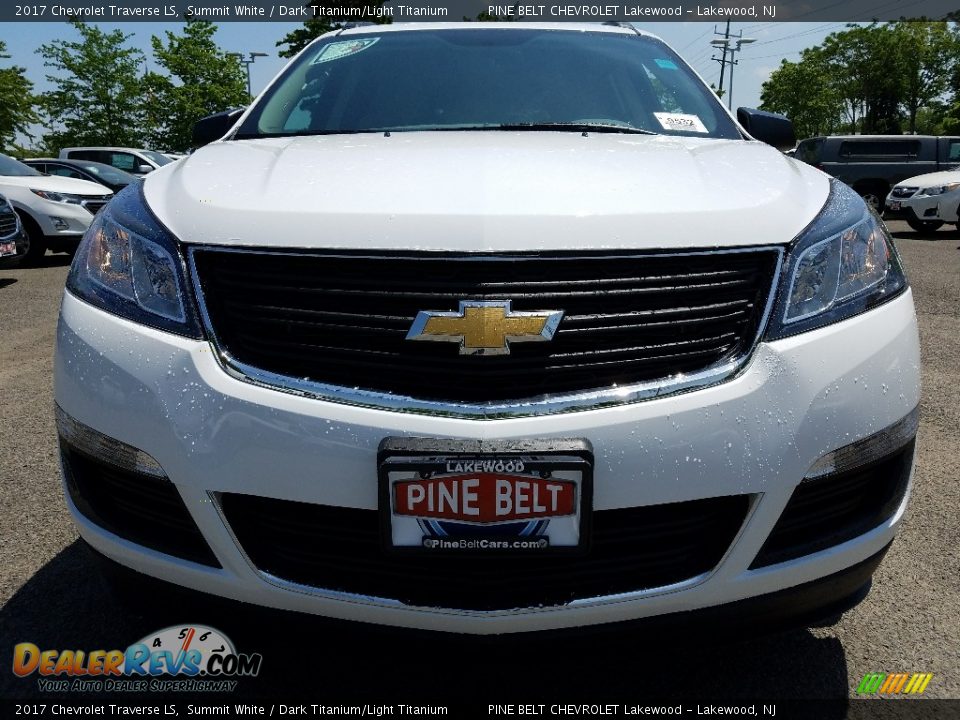 2017 Chevrolet Traverse LS Summit White / Dark Titanium/Light Titanium Photo #2
