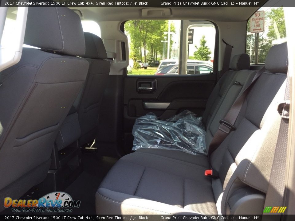 2017 Chevrolet Silverado 1500 LT Crew Cab 4x4 Siren Red Tintcoat / Jet Black Photo #7