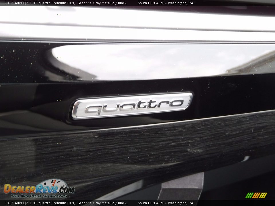 2017 Audi Q7 3.0T quattro Premium Plus Graphite Gray Metallic / Black Photo #33