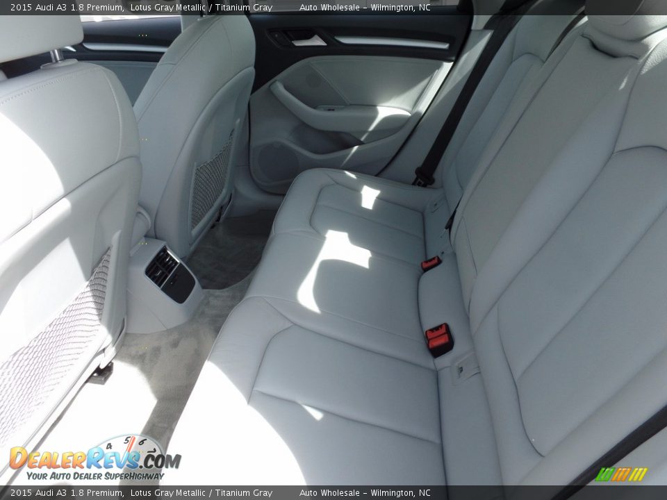 2015 Audi A3 1.8 Premium Lotus Gray Metallic / Titanium Gray Photo #12