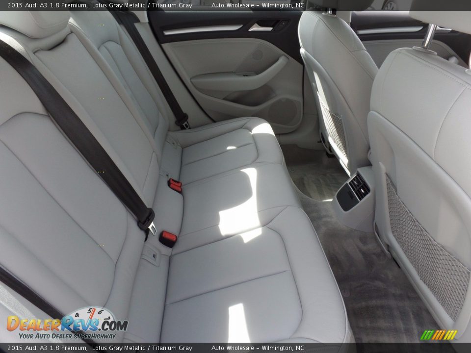 2015 Audi A3 1.8 Premium Lotus Gray Metallic / Titanium Gray Photo #14