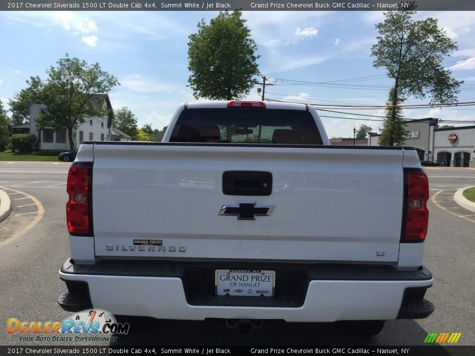 2017 Chevrolet Silverado 1500 LT Double Cab 4x4 Summit White / Jet Black Photo #5
