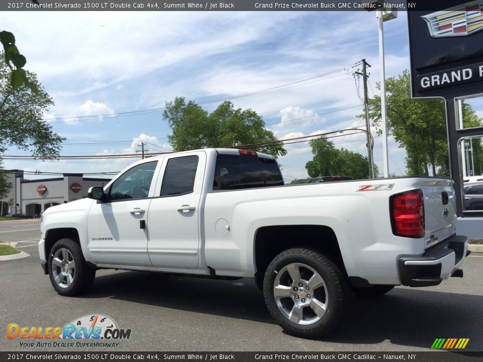 2017 Chevrolet Silverado 1500 LT Double Cab 4x4 Summit White / Jet Black Photo #6