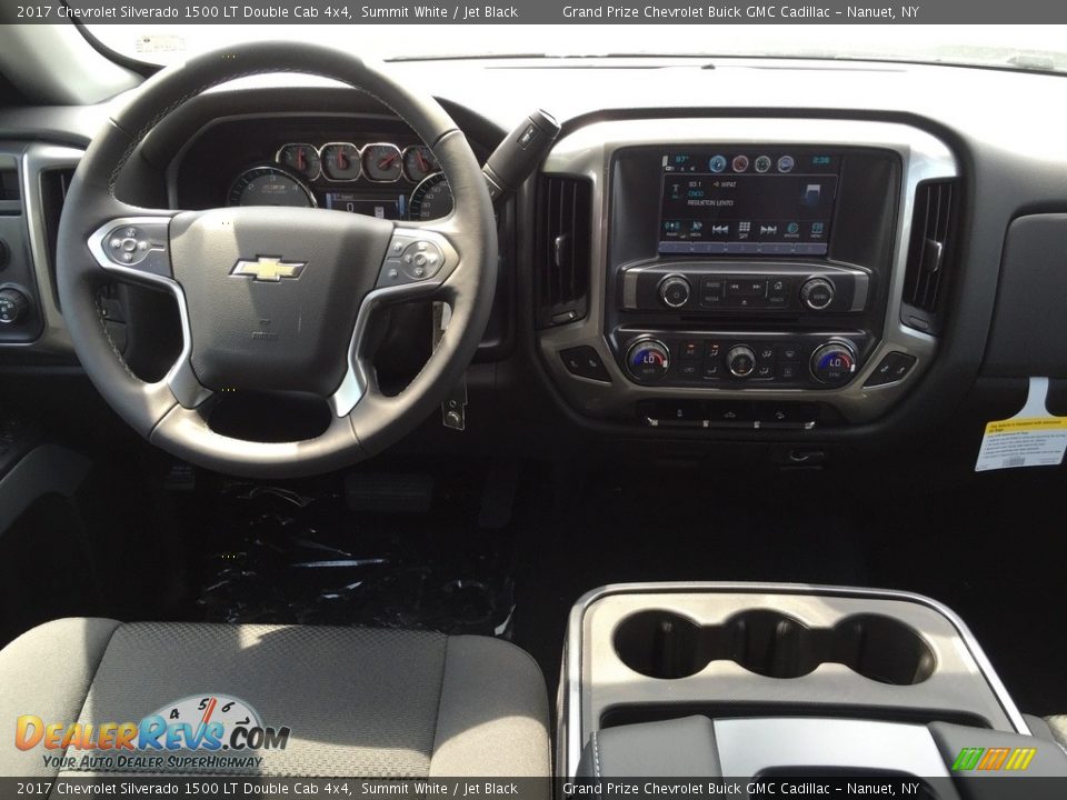 2017 Chevrolet Silverado 1500 LT Double Cab 4x4 Summit White / Jet Black Photo #8