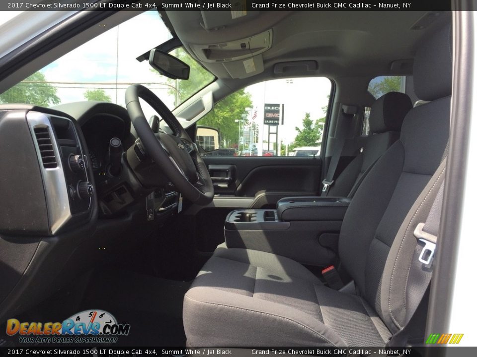 2017 Chevrolet Silverado 1500 LT Double Cab 4x4 Summit White / Jet Black Photo #9