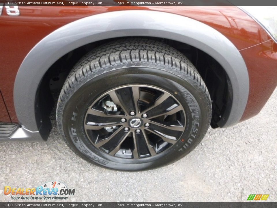 2017 Nissan Armada Platinum 4x4 Forged Copper / Tan Photo #2