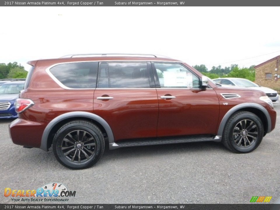 Forged Copper 2017 Nissan Armada Platinum 4x4 Photo #3