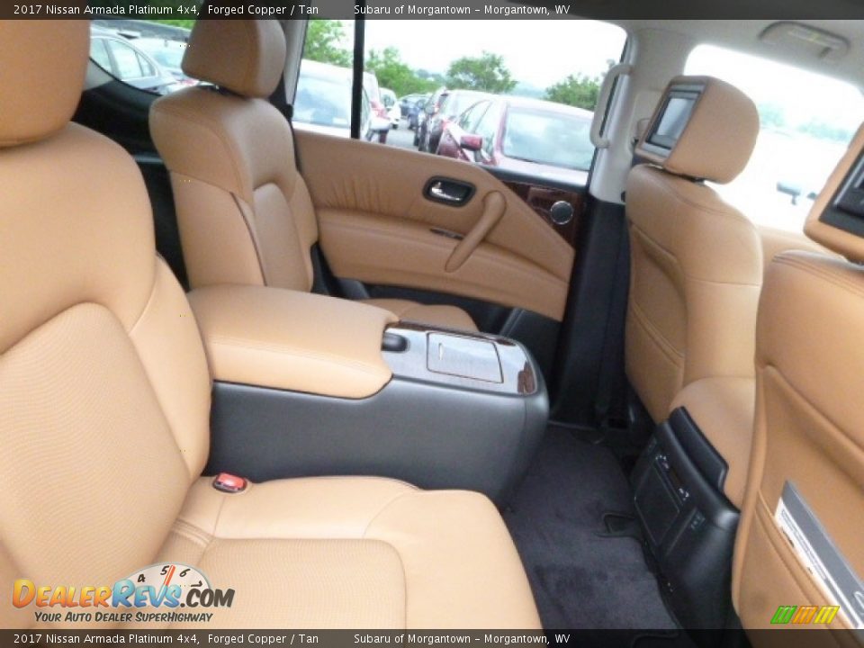 2017 Nissan Armada Platinum 4x4 Forged Copper / Tan Photo #12