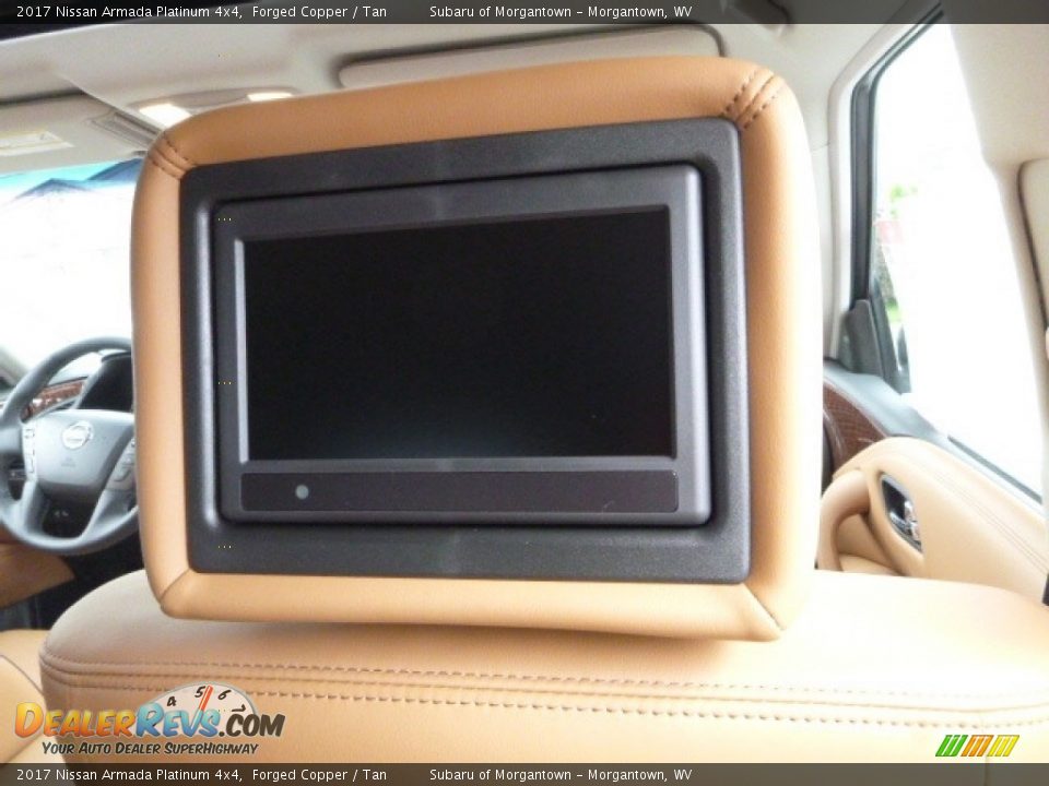 2017 Nissan Armada Platinum 4x4 Forged Copper / Tan Photo #13
