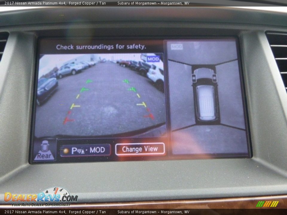 2017 Nissan Armada Platinum 4x4 Forged Copper / Tan Photo #19