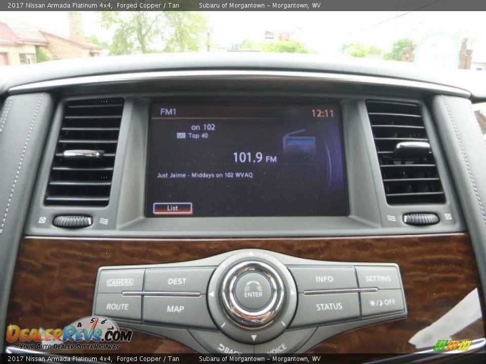 2017 Nissan Armada Platinum 4x4 Forged Copper / Tan Photo #20