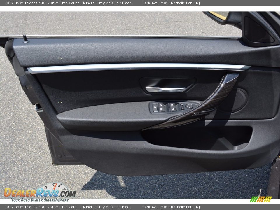2017 BMW 4 Series 430i xDrive Gran Coupe Mineral Grey Metallic / Black Photo #8
