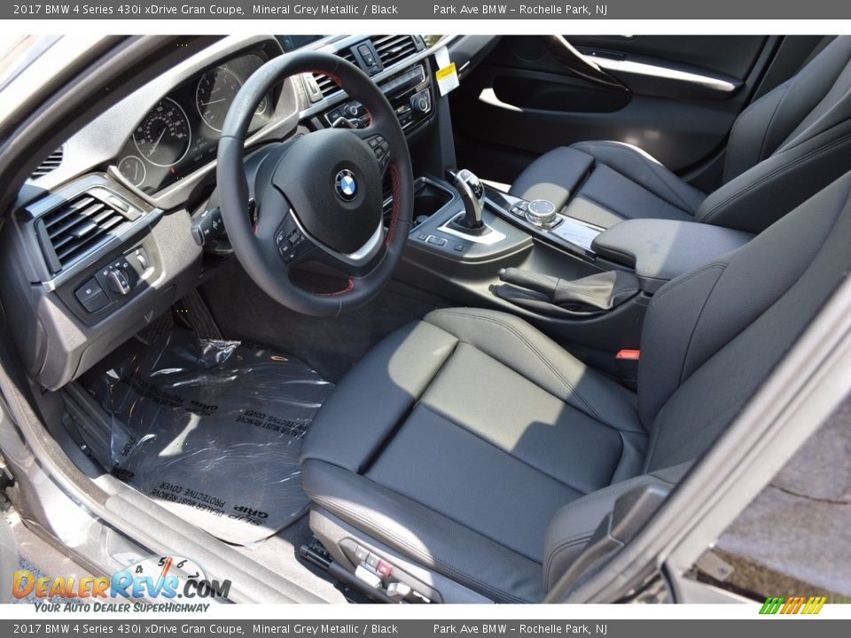 2017 BMW 4 Series 430i xDrive Gran Coupe Mineral Grey Metallic / Black Photo #10