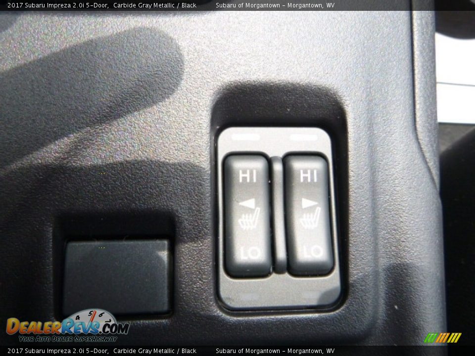 2017 Subaru Impreza 2.0i 5-Door Carbide Gray Metallic / Black Photo #19