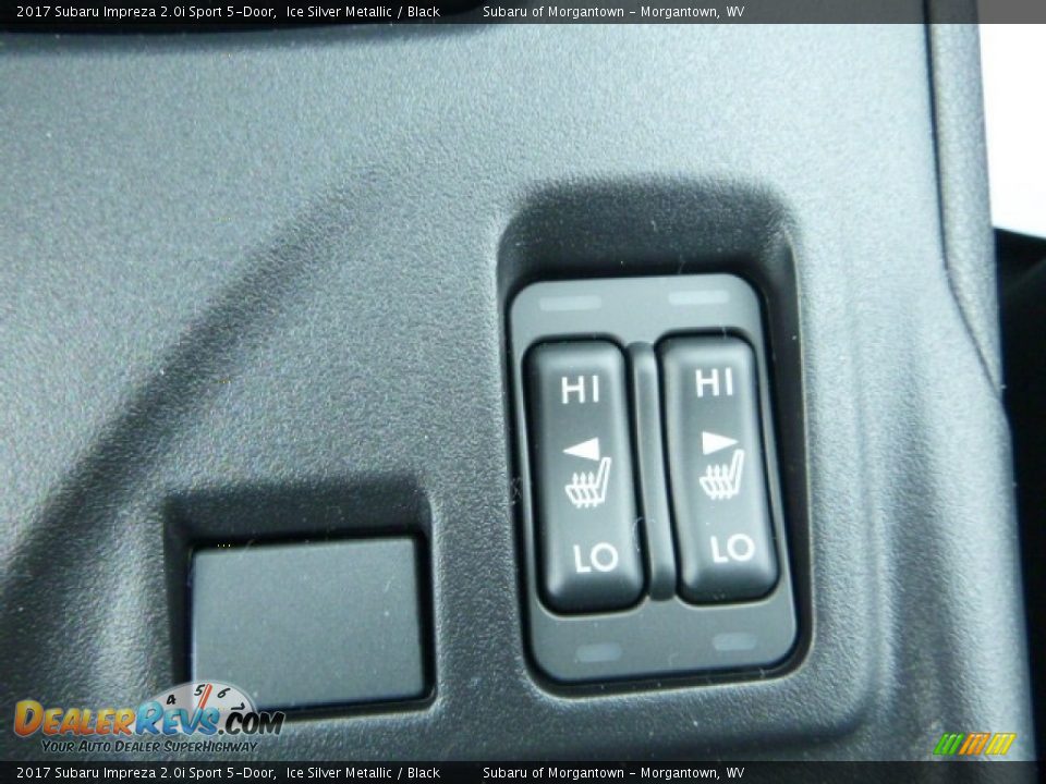 2017 Subaru Impreza 2.0i Sport 5-Door Ice Silver Metallic / Black Photo #16