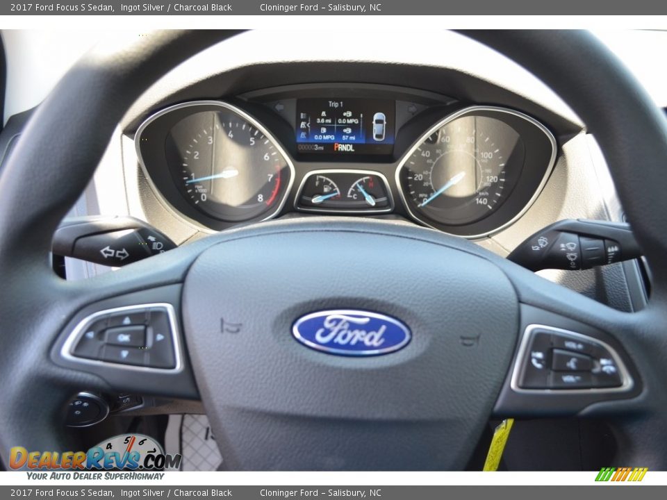 2017 Ford Focus S Sedan Gauges Photo #15