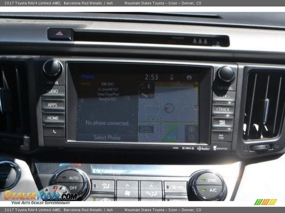 2017 Toyota RAV4 Limited AWD Barcelona Red Metallic / Ash Photo #6