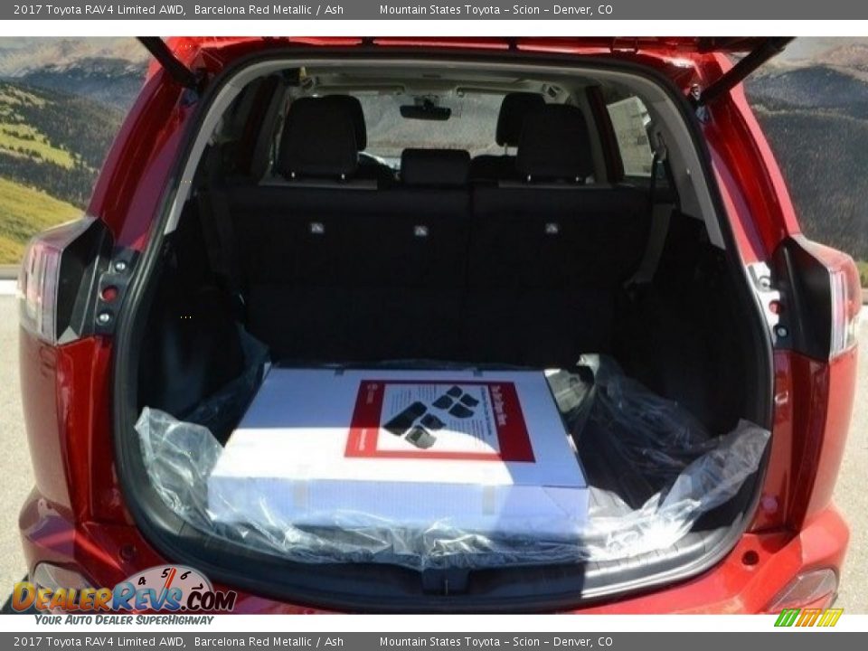 2017 Toyota RAV4 Limited AWD Barcelona Red Metallic / Ash Photo #8